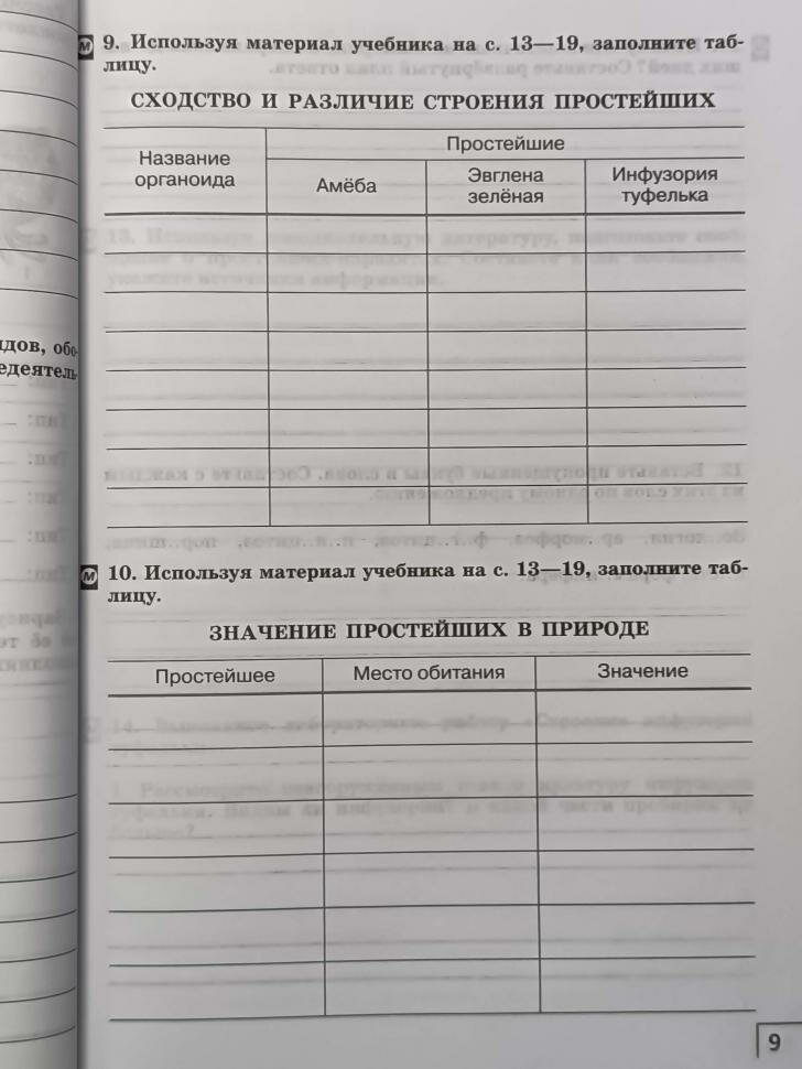 Биология. 8 класс. Многообразие живых организмов. Животные. Рабочая тетрадь к уч. Н. И. Сонина. - фото №4
