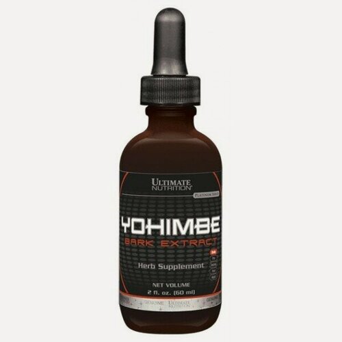 Изображение товара Экстракт коры йохимбина Ultimate Nutrition, жидкий, без сахара, 60мл