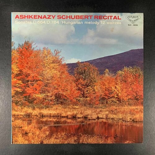 Ashkenazy Schubert Recital - Piano Sonata In A Major Op.120, Ungarische Melodie D.817, Piano Sonata In A Minor Op.143, 12 Waltzes Op.18 (Виниловая пластинка) шуберт франц петер песни шуберта 25 переложений для виолончели и фортепиано ноты