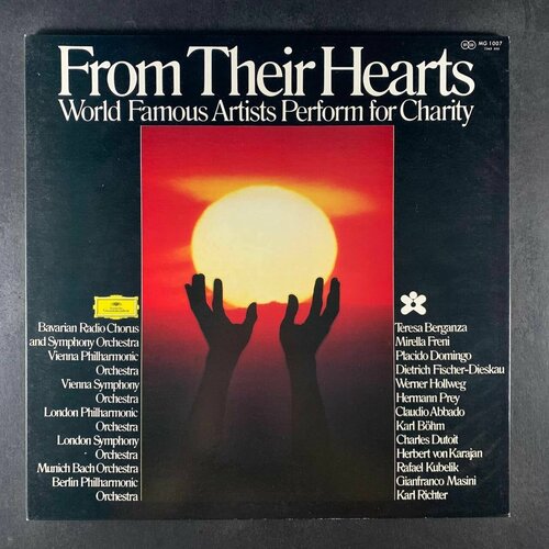 From Their Hearts - World Famous Artists Perform For Charity (Виниловая пластинка) wolfgang amadeus mozart don giovanni rudolf