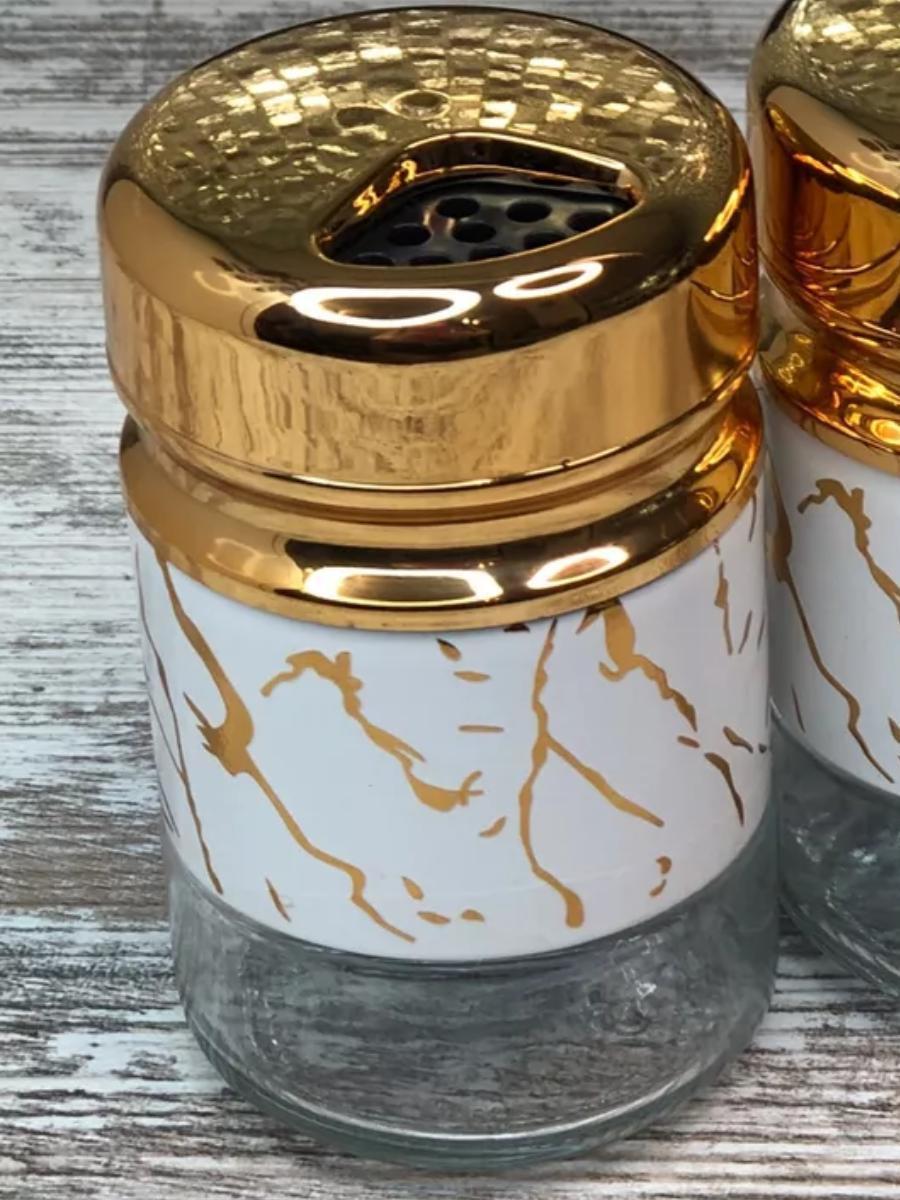 фото Набор банок для специй и приправ/ Белая