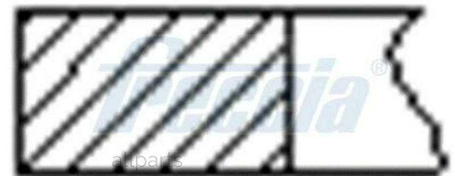 FRECCIA FR10-216900 Комплект поршневых колец на 1 цилиндр FORD STD d89.9