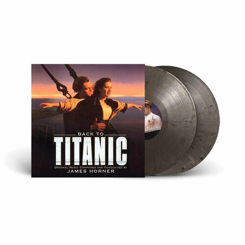 VARIOUS - BACK TO TITANIC (2LP silver & black marbled) виниловая пластинка titanic music from the motion picture james horner soundtrack silver black marbled vinyl 2lp musiconvinyl