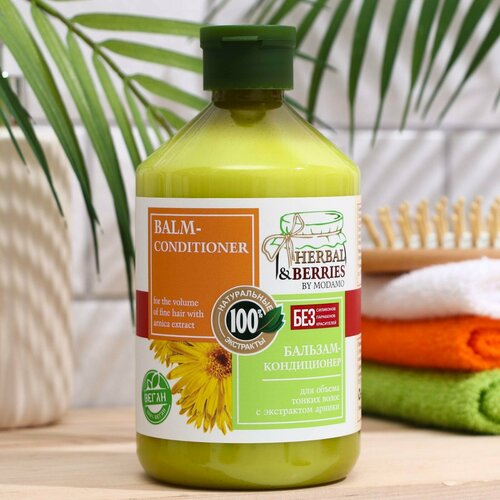 Бальзам-кондиционер для объема тонких волос с экстрактом арники by MODAMO 500мл 511₽