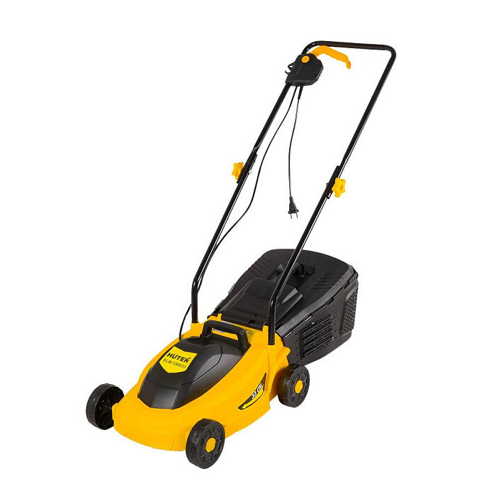 фото Газонокосилка электрическая HUTER ELM-1300/33 (Yellow)