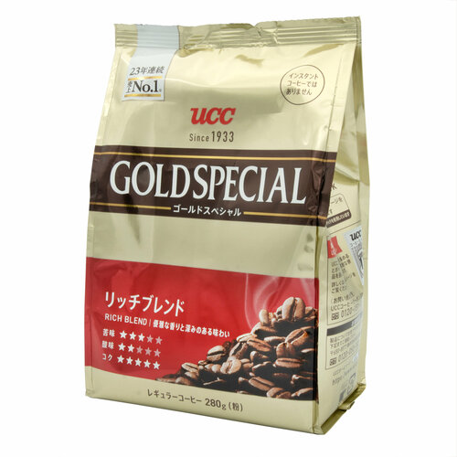 Кофе молотый UCC Gold Special Rich Blend, 280 гр