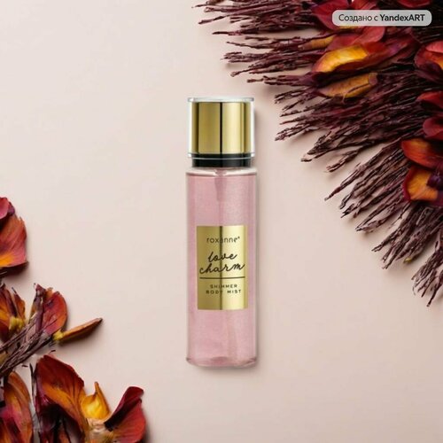 Парфюмированный спрей ROXANNE для тела с шиммером Love Charm 165 мл 2023₽