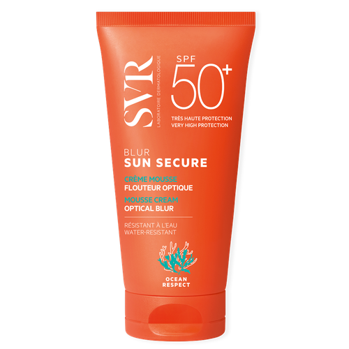 SVR Sun Secure Blur Безопасное солнце Крем-мусс с эффектом фотошопа SPF50+ без отдушки 50 мл 1 шт svr крем мусс с эффектом фотошопа spf50 50 мл svr sun secure