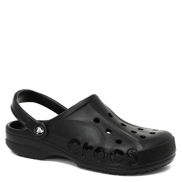Шлёпанцы Crocs, размер 39/40, черный