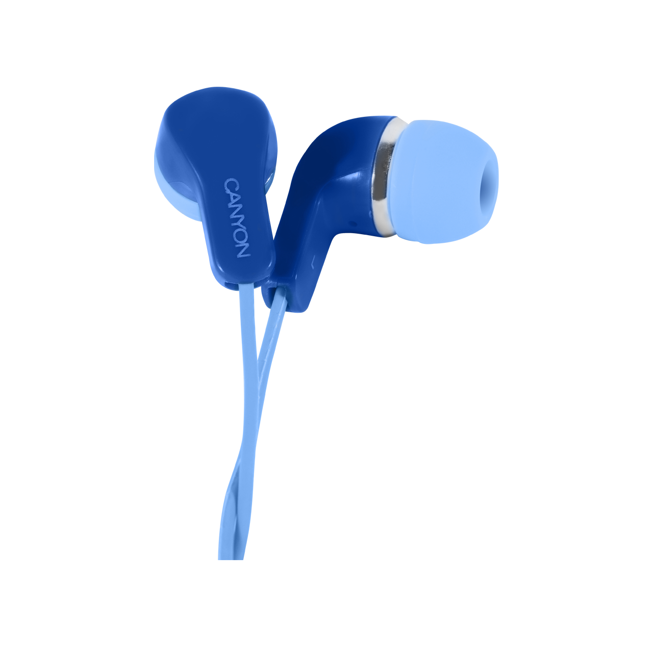 Наушники CANYON BL синие с микрофоном - фото №11