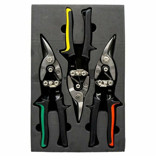 Набор ножниц по металлу 240мм 3пр IZELTAS 620800024013000001851 6525₽