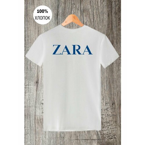 Футболка зара мода zara, размер S, белый футболка zara размер s белый