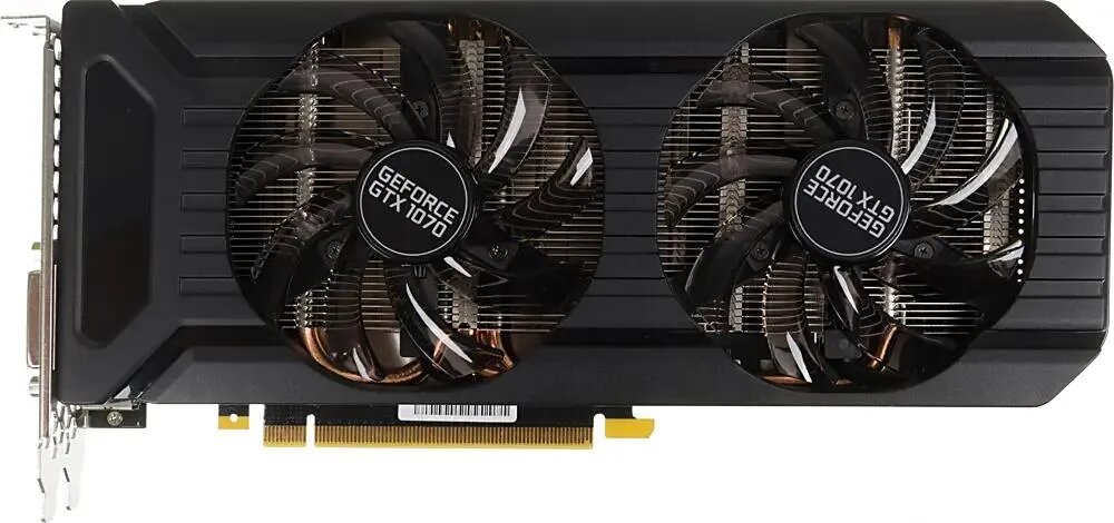 Видеокарта Palit GeForce GTX 1070 8GB DUAL