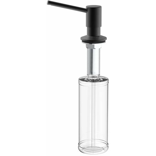 Дозатор для жидкого мыла Raglo R7200106 350 мл встраиваемый для кухни черный матовый 3442₽