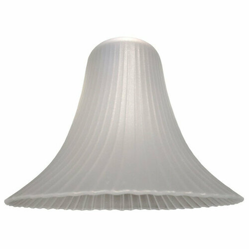 Плафон стекло jupiter lighting фиалка е14 белый 1277₽