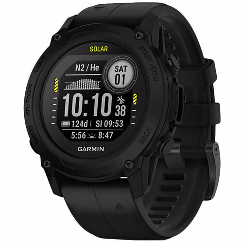 Смарт-часы Garmin Descent G1 Solar Dive Computer Black 010-02604-12 6998000₽