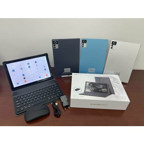 Планшет EGOPAD ES10 для работы и игр с чехлом и мышкой 4128GB серебристый 809000₽