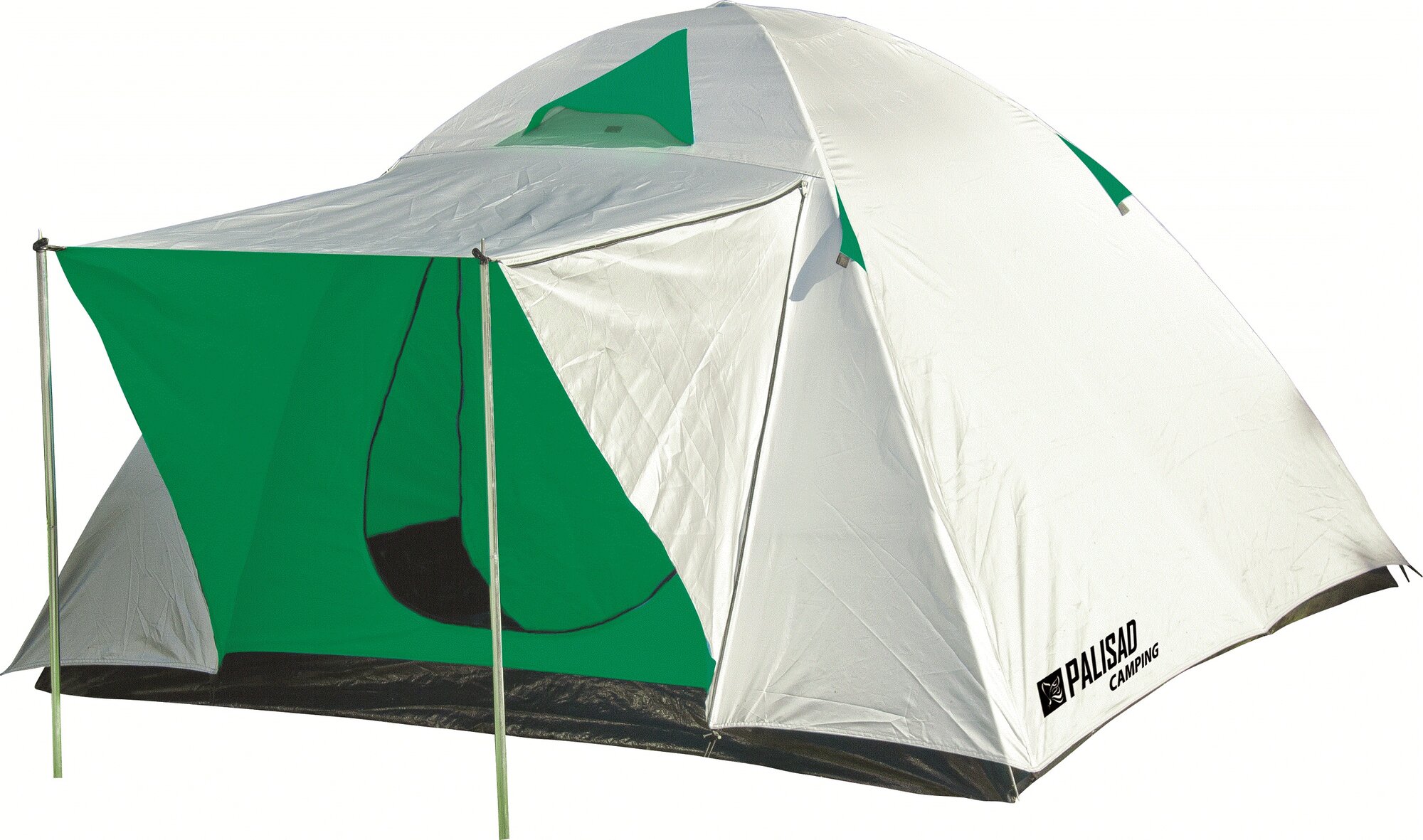 Палатка двухслойная трехместная Palisad Camping 210x210x130 см