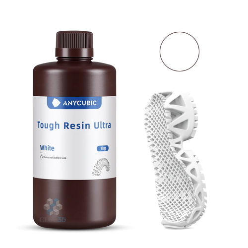 Фотополимерная смола Anycubic Ultra Tough Resin для 3D принтера 405нм Белый (White)1 литр