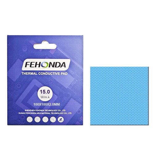 Термопрокладка Fehonda 15 Вт, 15w 100 X 100mm, 1.5mm