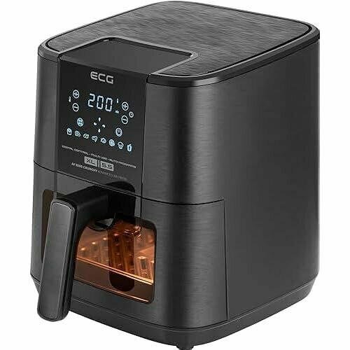 Аэрогриль ECG AF 5500 Crunchy черный 2360200₽