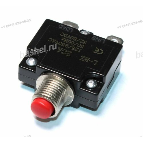 Выключатель автоматический L-MZ 20A-R 20A 250VAC электротовар 494₽