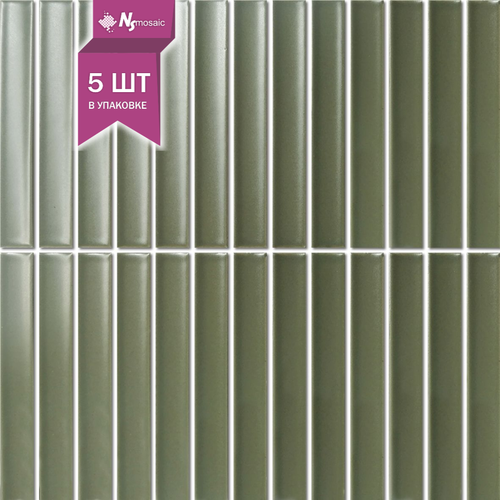 Мозаика керамическая PP20145-14 296x299 чип 20x145 матовая уп 5 шт