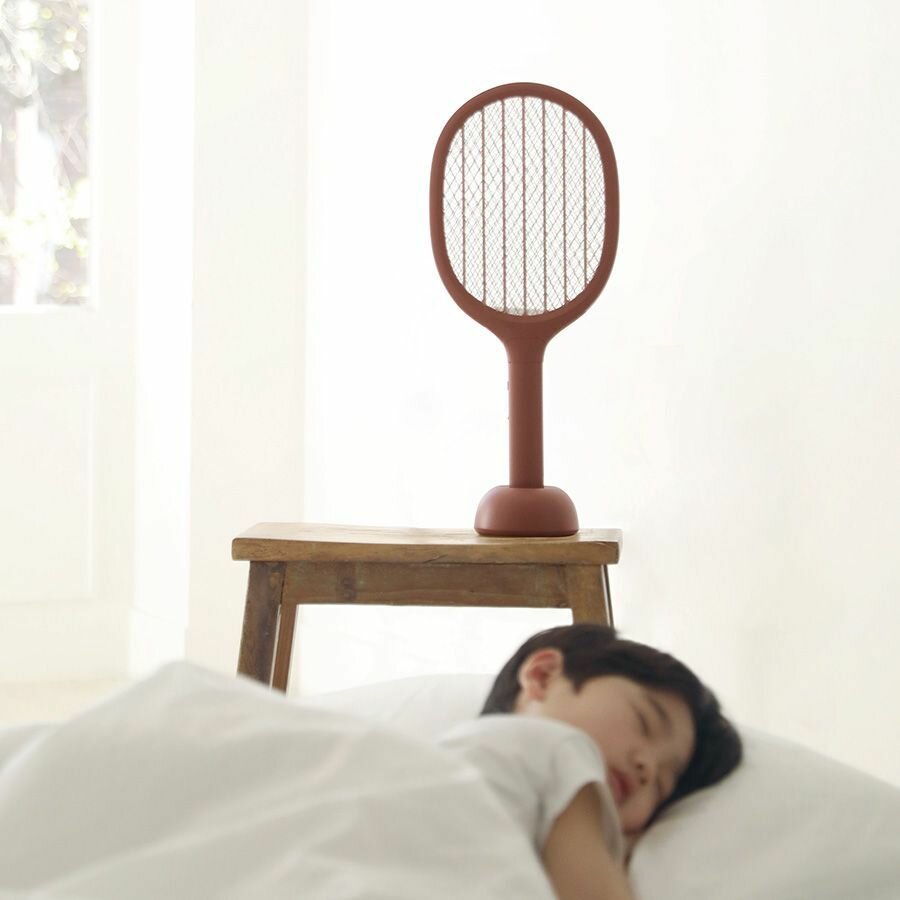 Картинки Мухобойка электрическаяSOLOVE Electric Mosquito Swatter P1 Black RUS