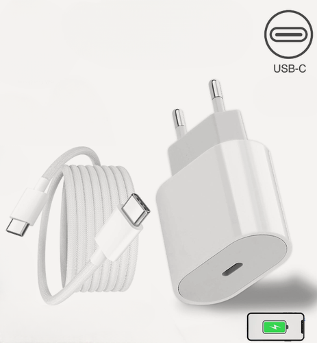 Изображение товара Зарядное устройство для iPhone 15/16/iPad/AirPods, 25W, USB Type-C