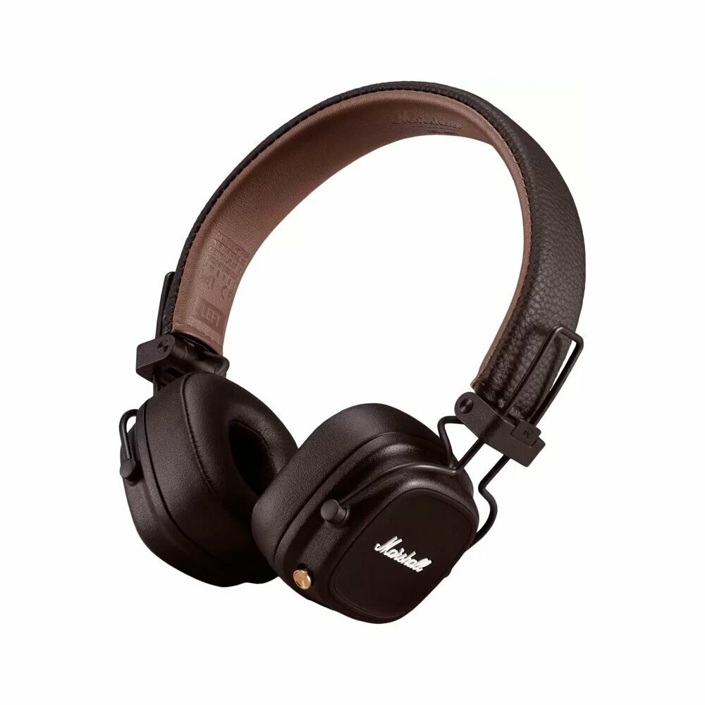 Беспроводные наушники Marshall Major IV EU, коричневый bluetooth 5.0