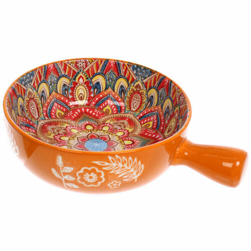 Форма керамическая для запекания «Марракеш» оранж 20,5*15,5*5,5см