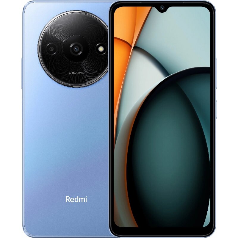 Смартфон Xiaomi Redmi A3, 4/128 ГБ, Dual nano SIM, голубой