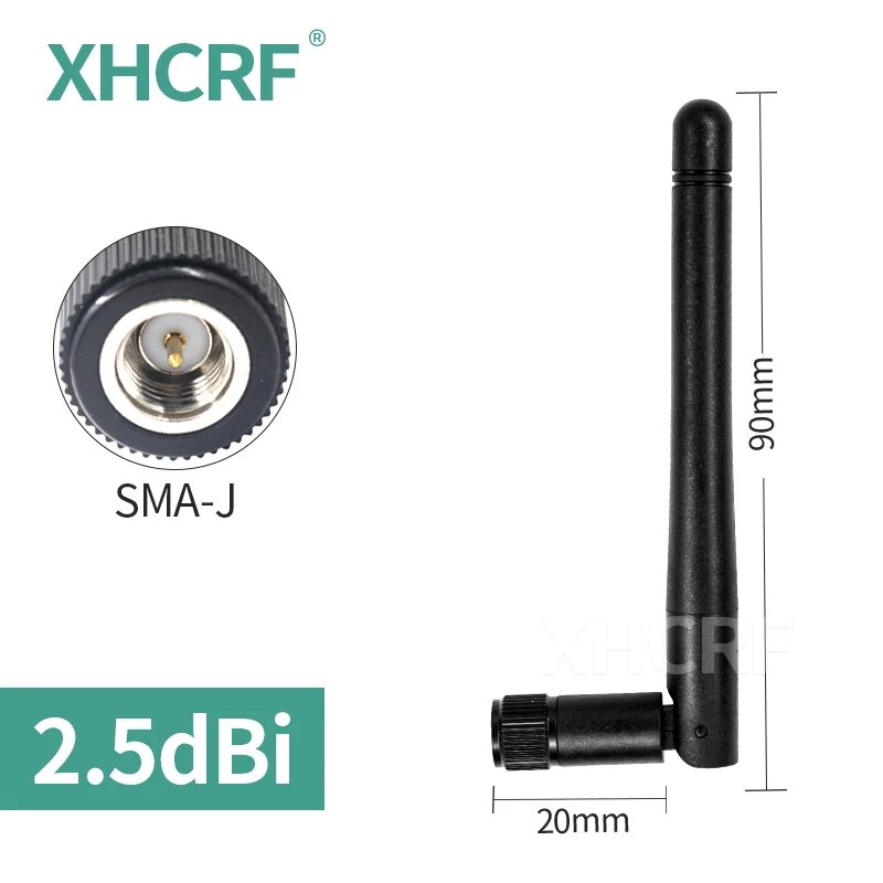 LoRa-антенна XHCRF 915 МГц черного цвета