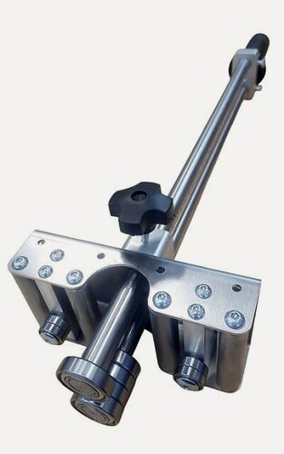 Изображение товара Ручной роликовый листогиб 350мм,4 опорных ролика, 2 вспомогательных, для металла до 1,2мм толщиной