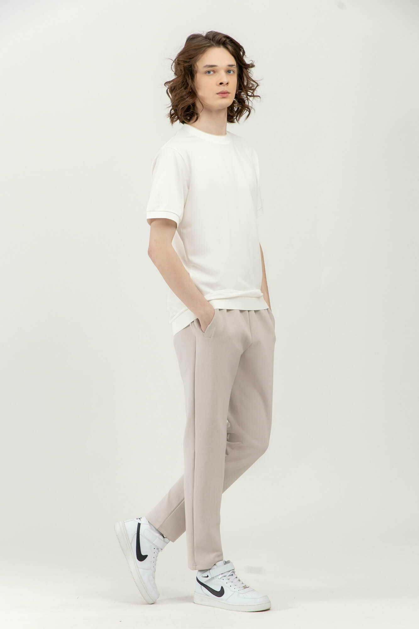 Брюки спортивные TERRA PRO TERRA PRO, размер S, beige — фото 1