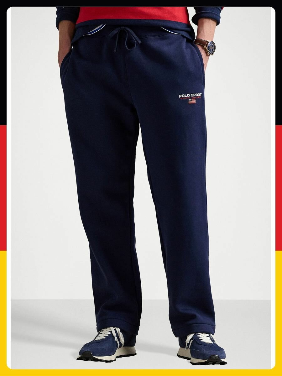 Брюки спортивные Polo Ralph Lauren, размер L, синий