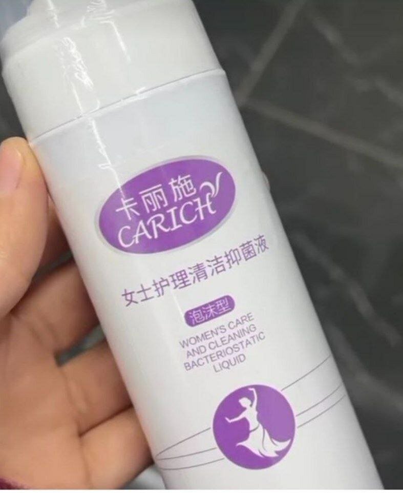 Гель-пенка CARICH, для интимной гигиены, без SLS/SLES, 150мл — фото 1