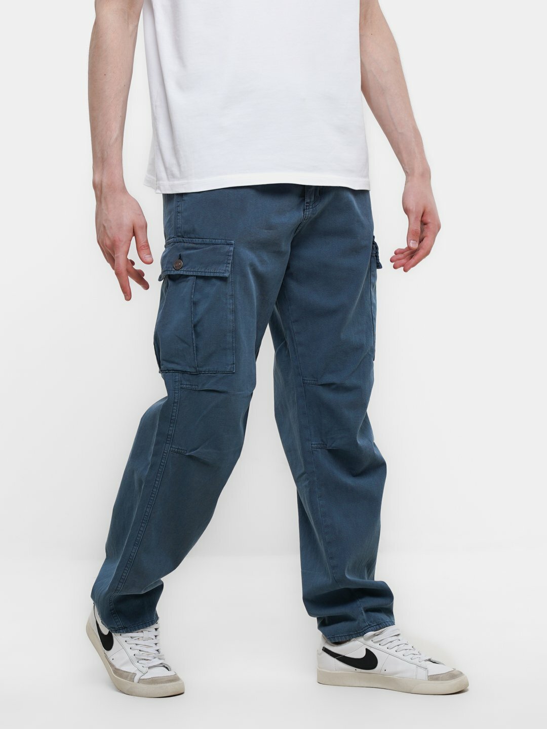 Брюки карго  CJ-Z4, размер 28, светло-синий — фото 1