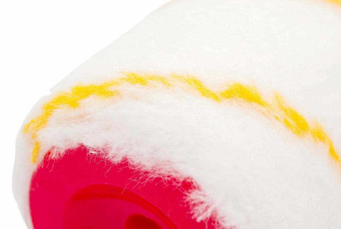 Валик малярный "Полиакрил", 180 мм, ворс 11 мм, бюгель 8 мм, VIRTUS — фото 1