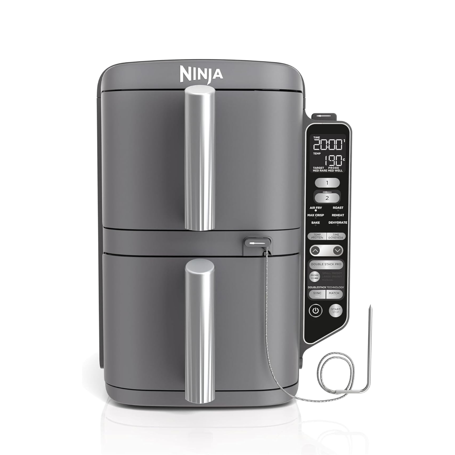 Двухсекционная аэрофритюрница Ninja Double Stack Airfryer XXL 9,5 л SL451EU