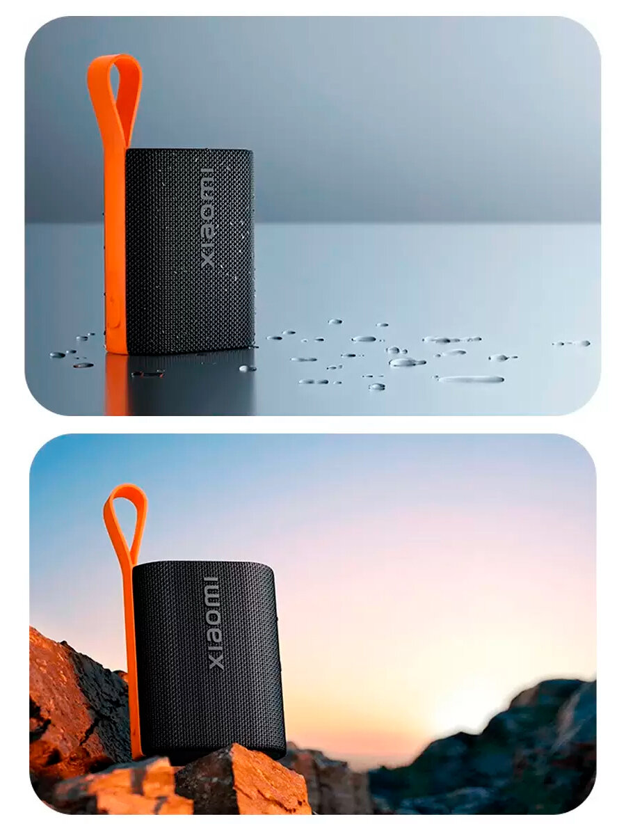 Картинки Xiaomi Колонка Xiaomi Mi Sound Pocket MDZ-37-DB Black, Global, Bluetooth 5.4
