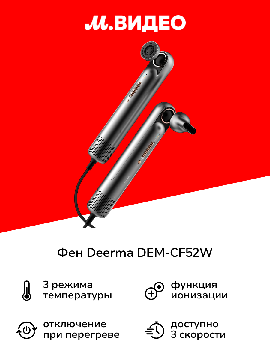 Фен Deerma DEM-CF52W