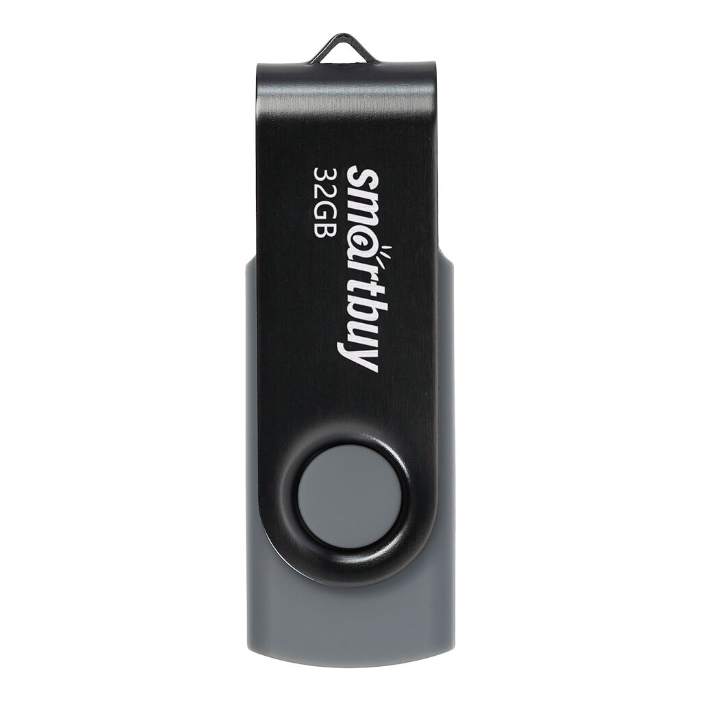 USB Flash Drive 32Gb - SmartBuy UFD 20 Twist Black SB032GB2TWK