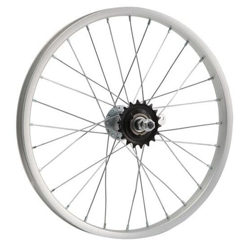 фото Колесо заднее 18" felgebieter, 1 звезда, 28h, ножной/ободной v-brake, x47123