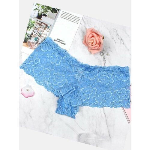 фото Трусы , размер 54/58, горчичный, коралловый, мультиколор, фиолетовый, бирюзовый, голубой lita