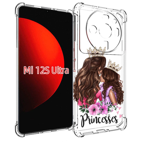 Чехол MyPads Принцессы женский для Xiaomi 12S Ultra задняя-панель-накладка-бампер чехол mypads новогодний зимний арт женский для xiaomi 12s ultra задняя панель накладка бампер