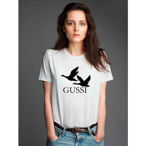 фото Футболка just4you, размер xl, белый