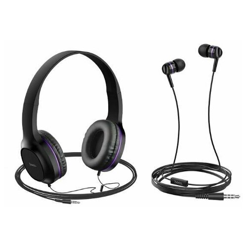 Наушники Hoco W24 Enlighten фиолетовый 63400₽