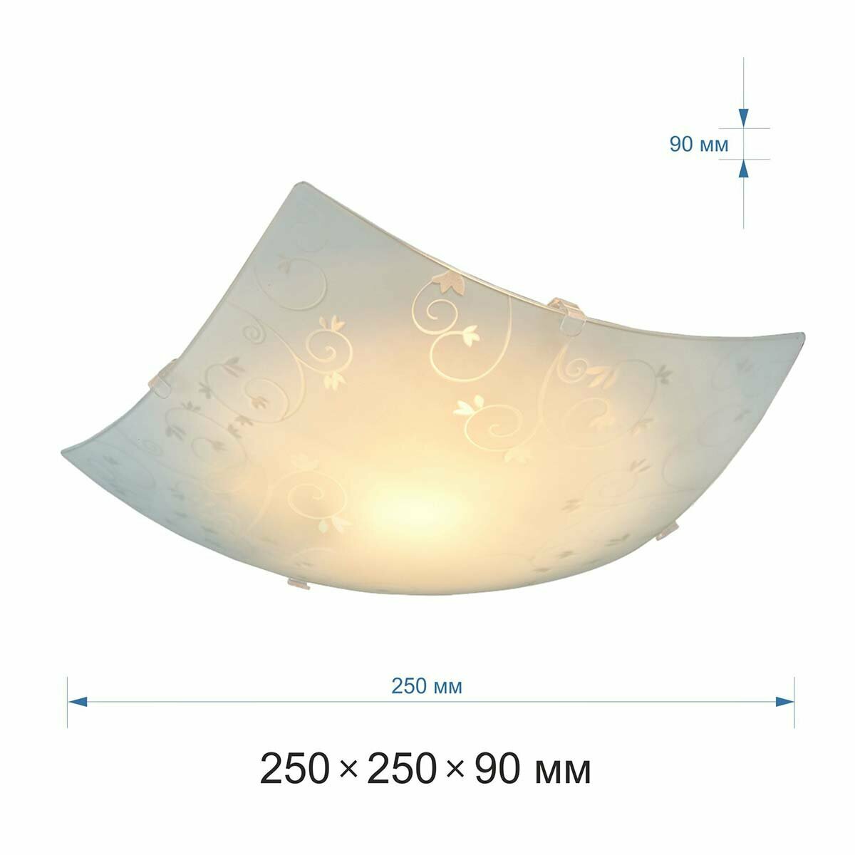 Настенно-потолочный светильник Apeyron 16-186, E27, 60 Вт - фотография № 8