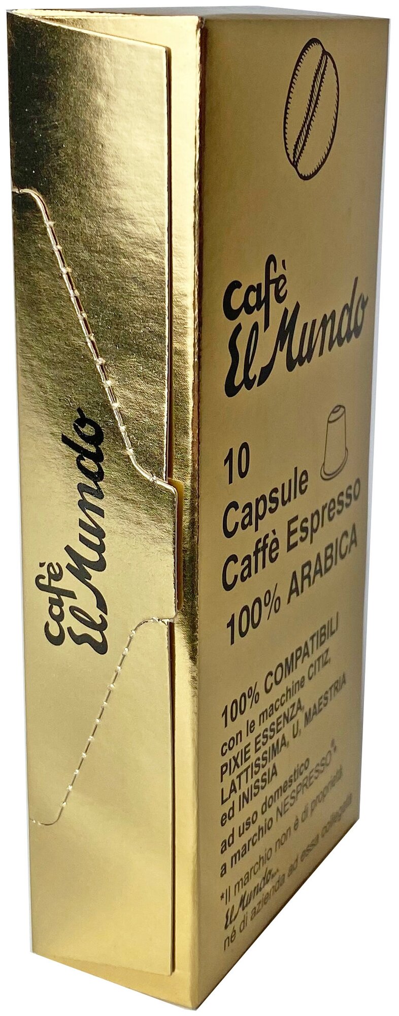 Кофе в капсулах ElMundo 100% Arabica, средней обжарки, 10 штук, система Nespresso - фотография № 4